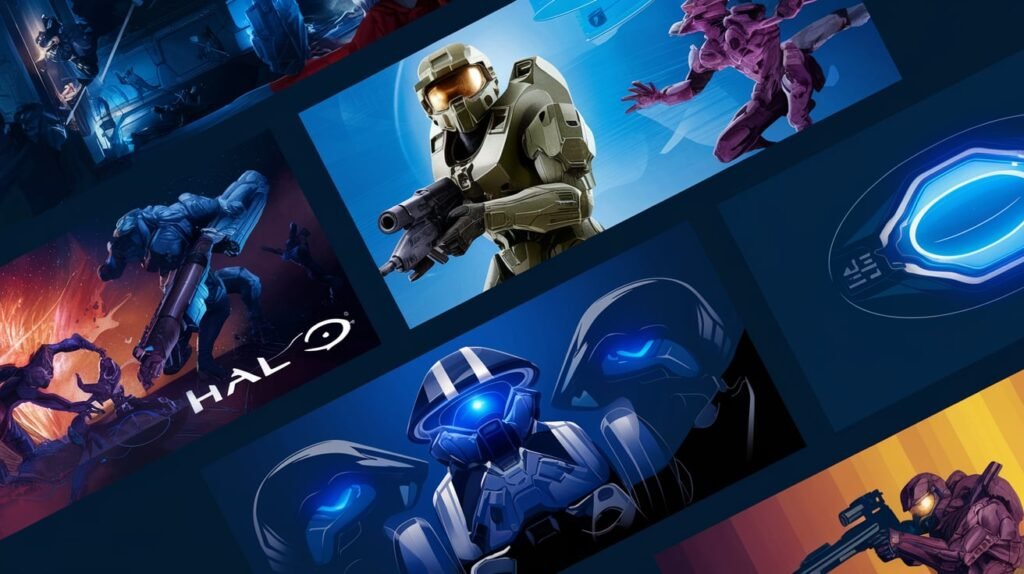 halo (2003) game icons banners