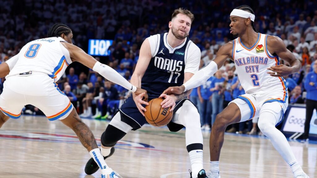 okc thunder vs dallas mavericks match player stats